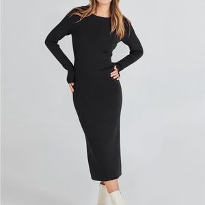 Women's 2023 Trendy Long Sleeve Sweater Dress